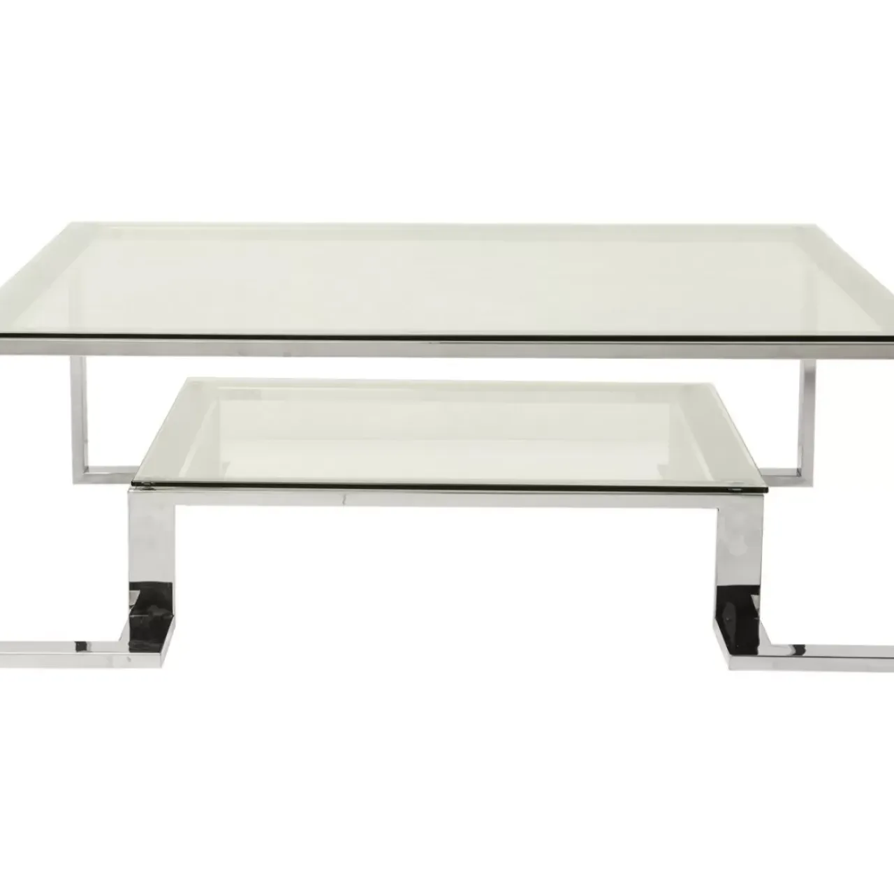 Tische-KARE Design Couchtisch Silver Rush 120X120Cm