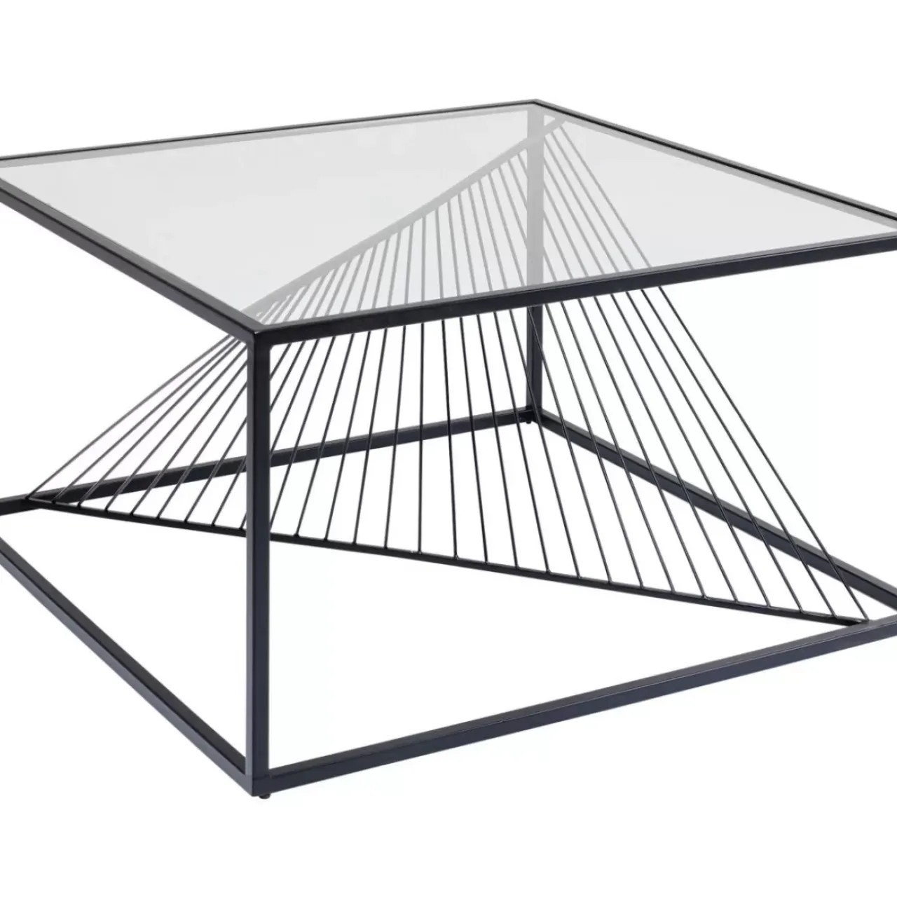 Tische-KARE Design Couchtisch Twisted 75X75Cm