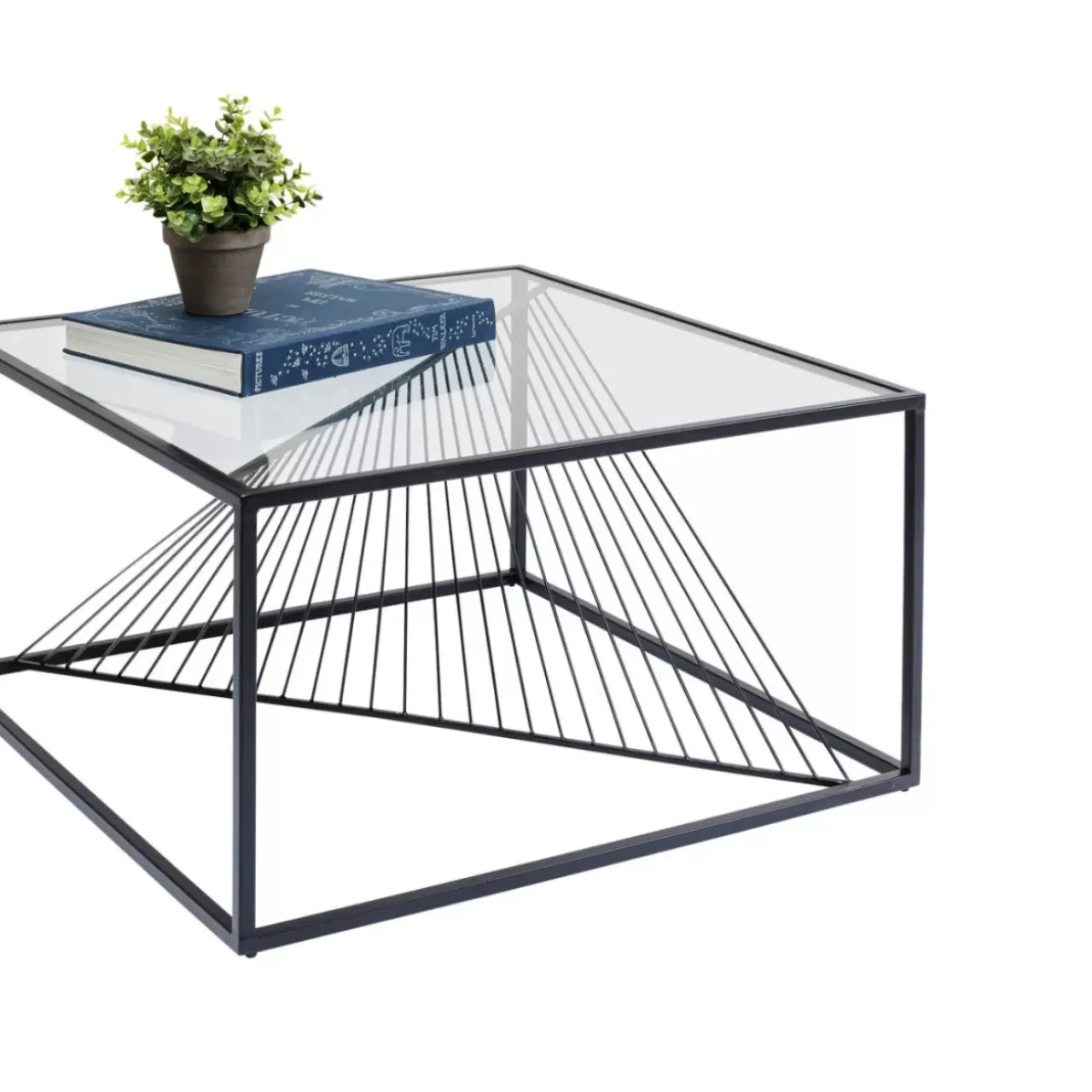 Tische-KARE Design Couchtisch Twisted 75X75Cm
