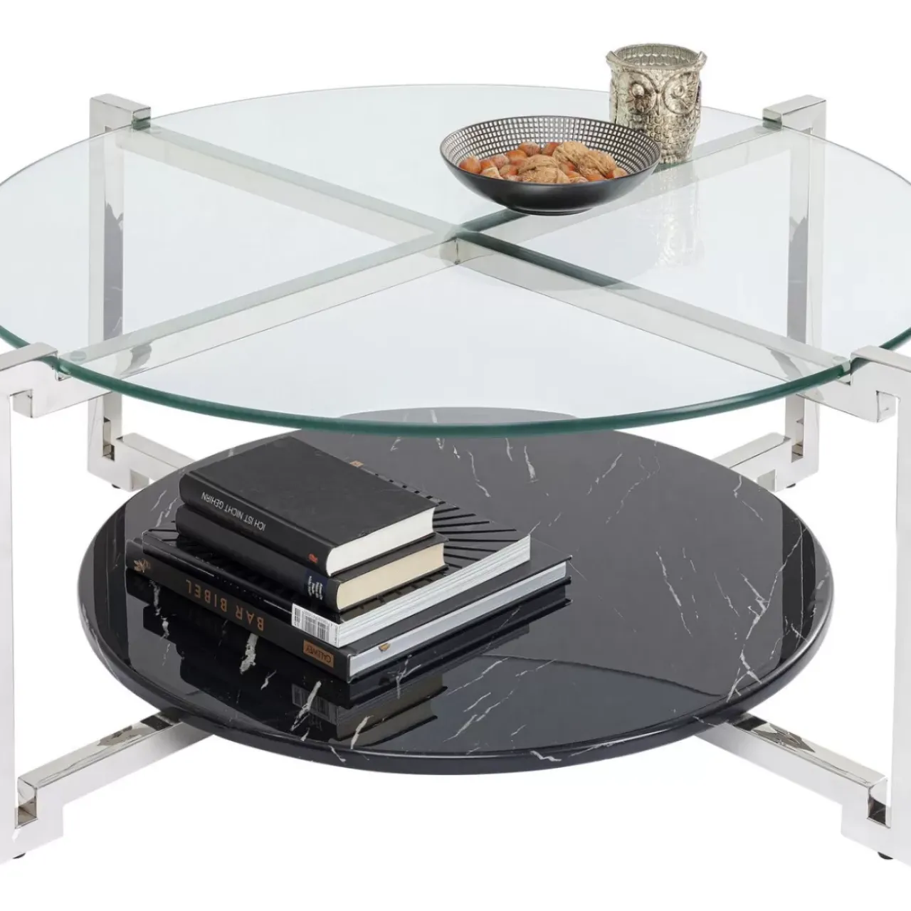 Tische-KARE Design Couchtisch Vivian O105Cm