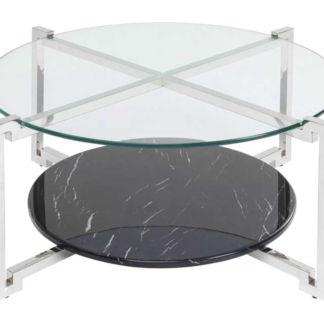 Tische-KARE Design Couchtisch Vivian O105Cm