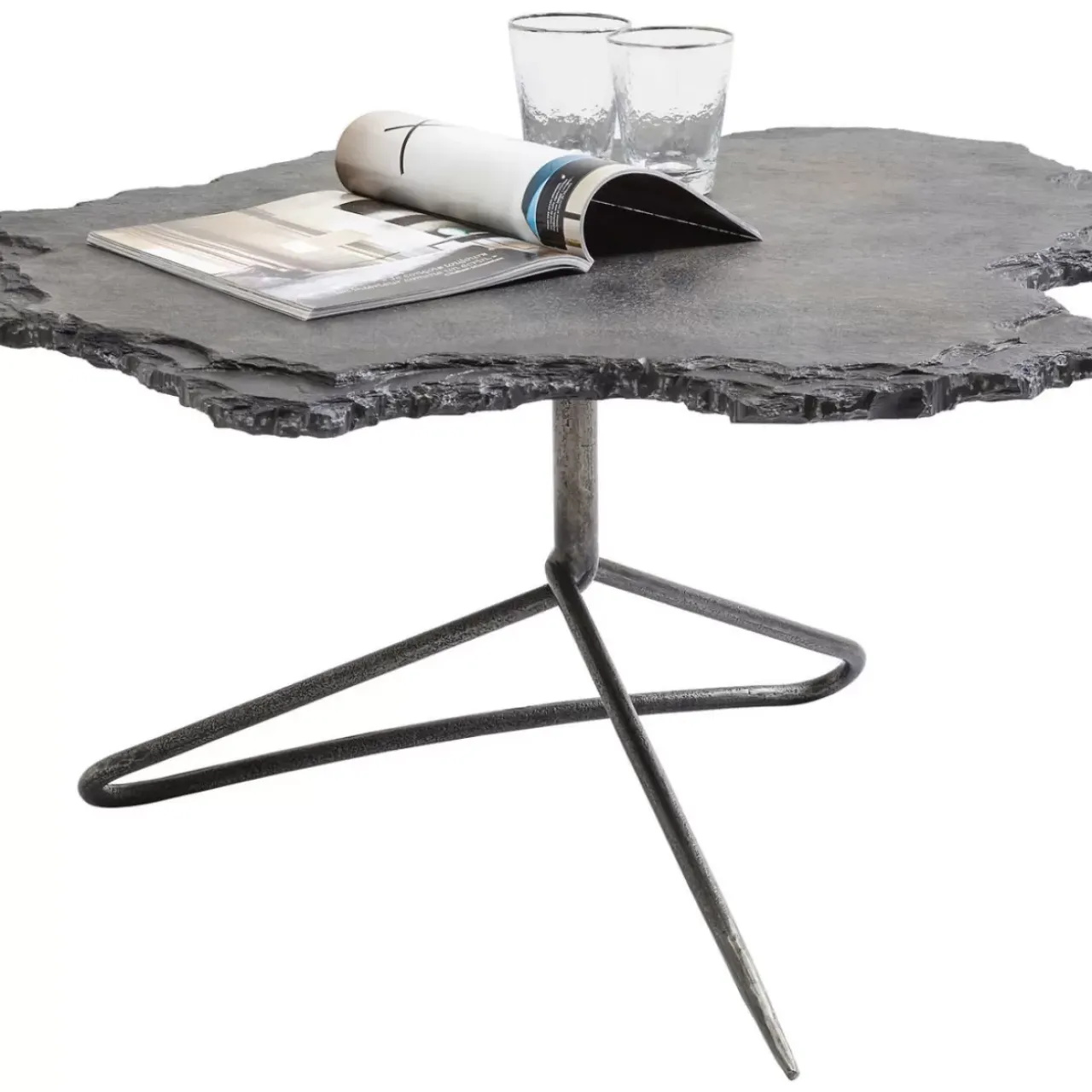 Tische-KARE Design Couchtisch Vulcano 82X92Cm