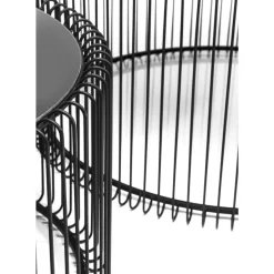 Tische-KARE Design Couchtisch Wire Black (2/Set)