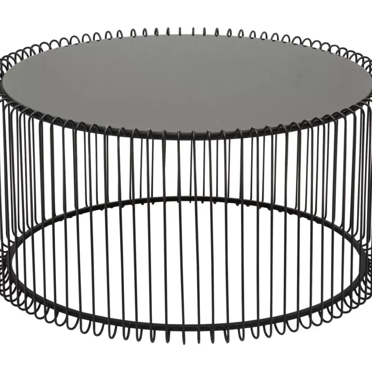 Tische-KARE Design Couchtisch Wire Black (2/Set)