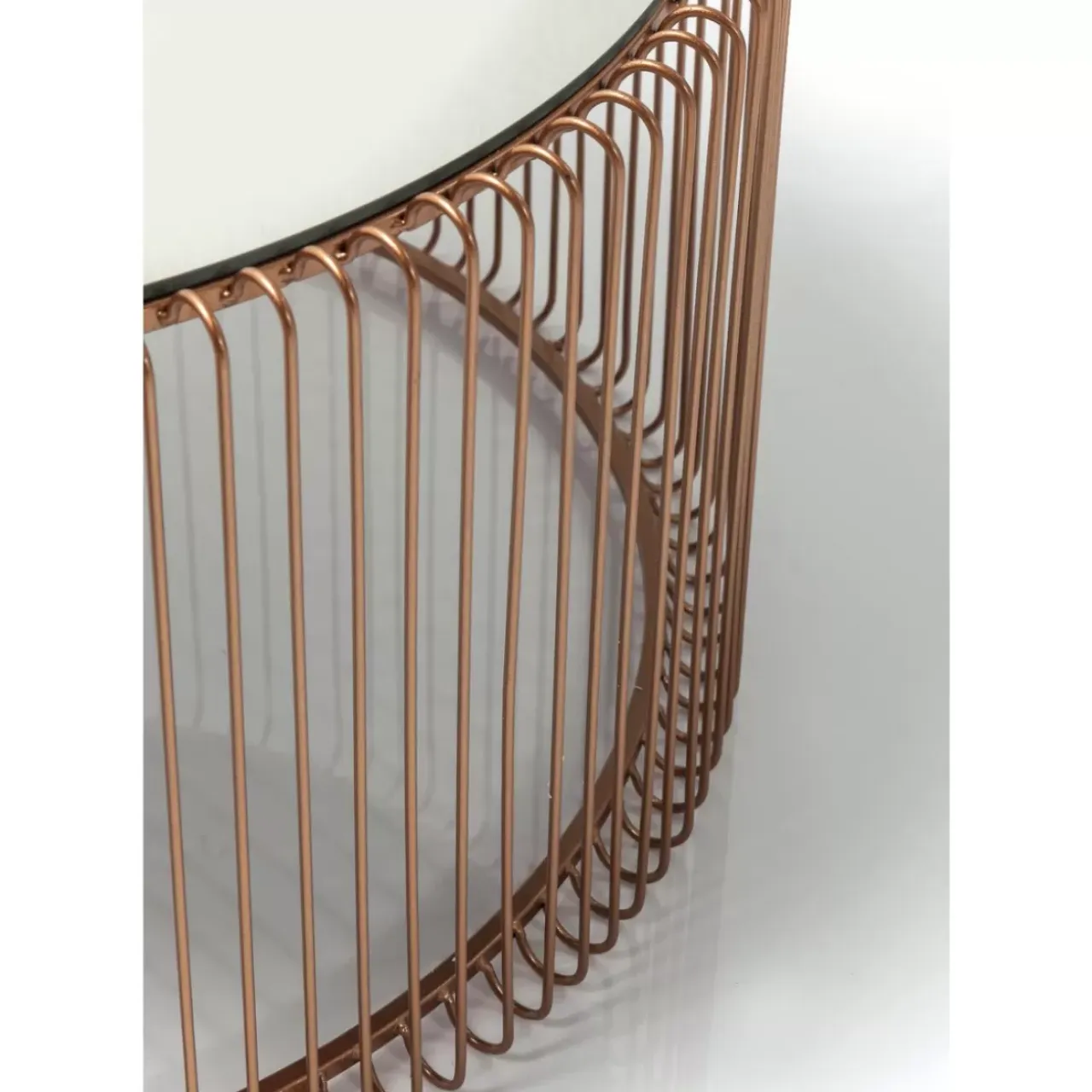 Tische-KARE Design Couchtisch Wire Copper (2/Set)