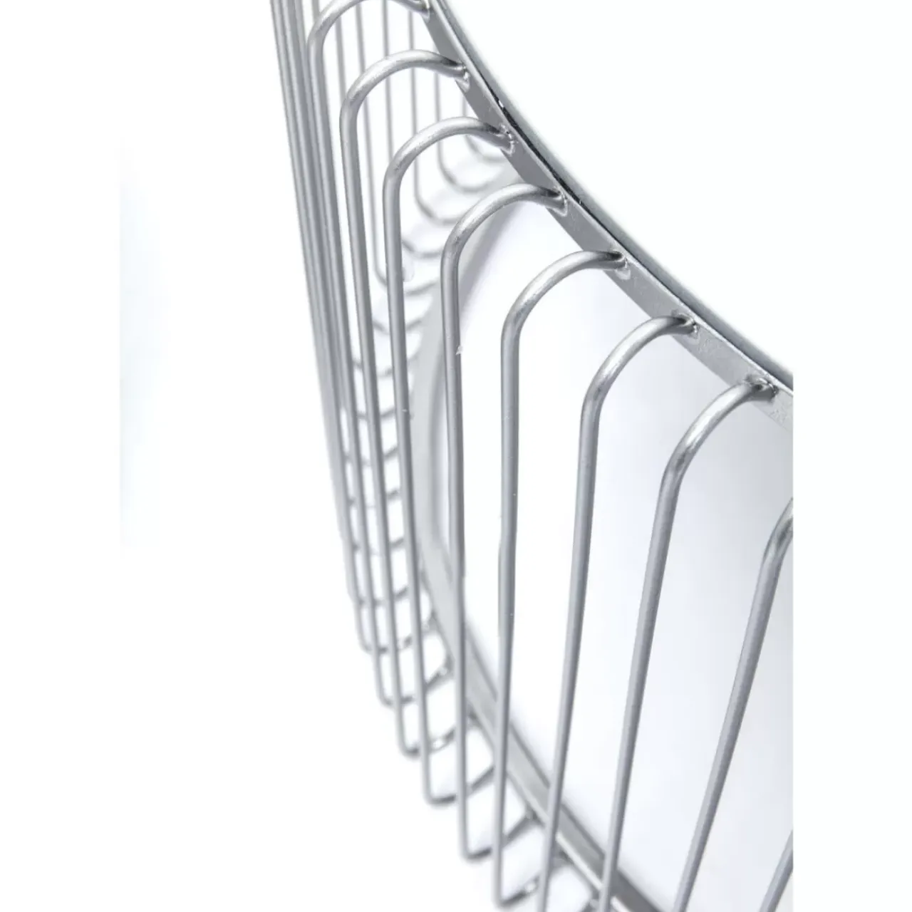 Tische-KARE Design Couchtisch Wire Silber (2/Set)