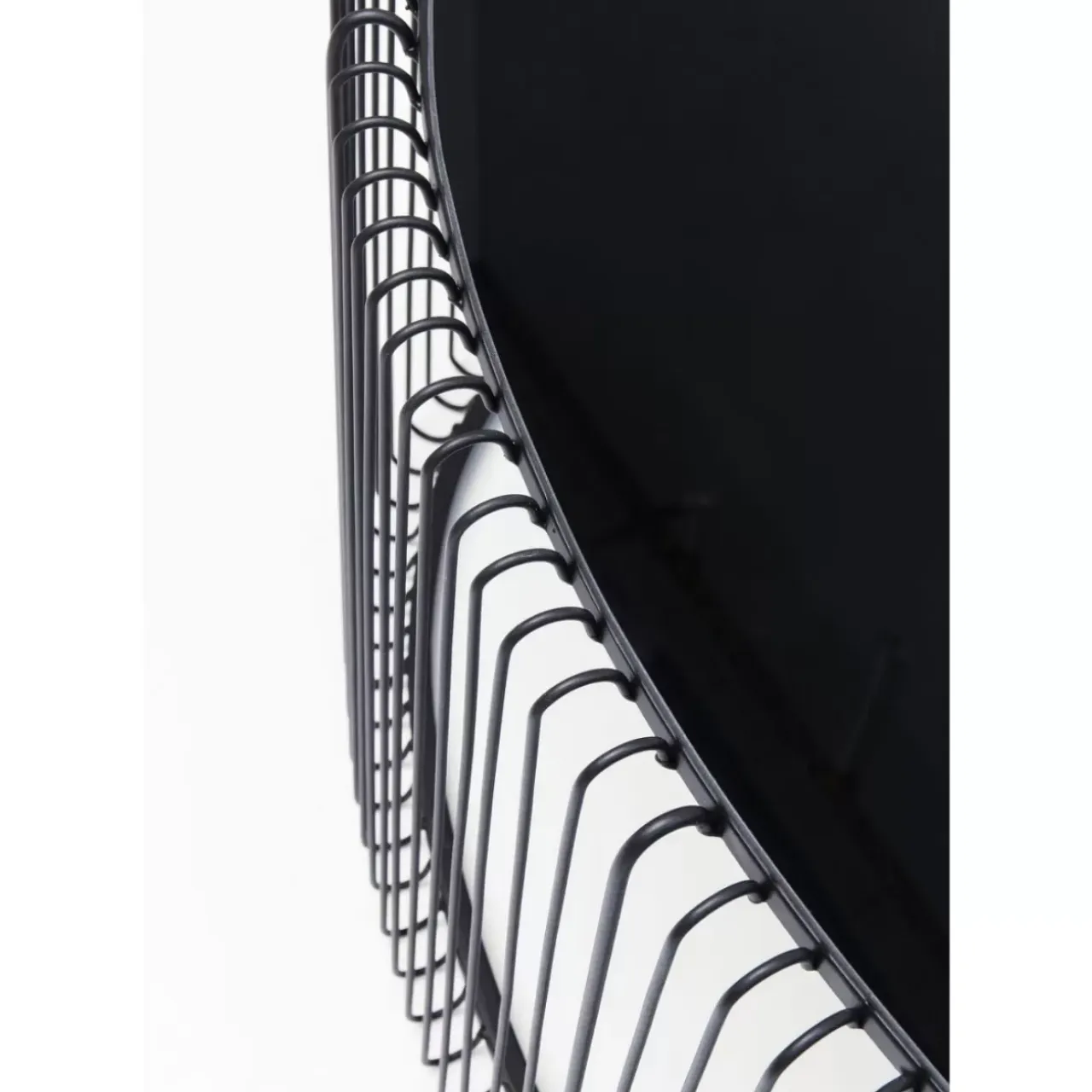 Tische-KARE Design Couchtisch Wire Uno Schwarz 60X90Cm