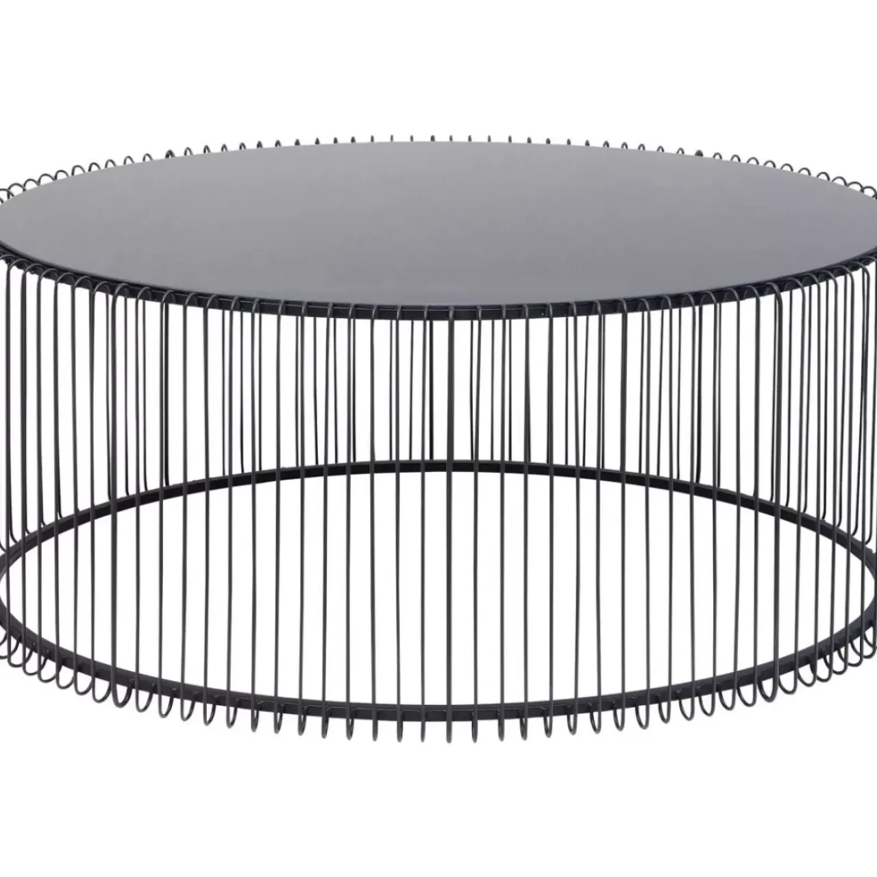 Tische-KARE Design Couchtisch Wire Uno Schwarz 60X90Cm