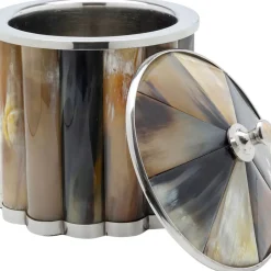 Deko & Geschenkartikel-KARE Design Deko Dose Natural Horn 21Cm