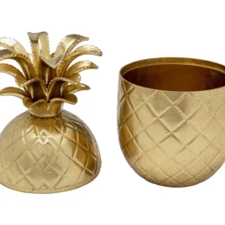 Deko & Geschenkartikel-KARE Design Deko Dose Pineapple 31Cm