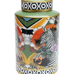 Deko & Geschenkartikel-KARE Design Deko Dose Zebra Duo 30Cm