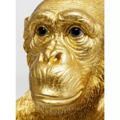 Deko & Geschenkartikel-KARE Design Deko Figur Baby Ape Gold 53