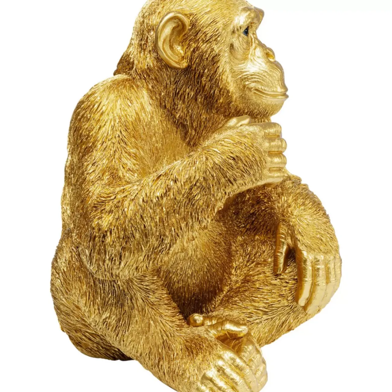 Deko & Geschenkartikel-KARE Design Deko Figur Baby Ape Gold 53