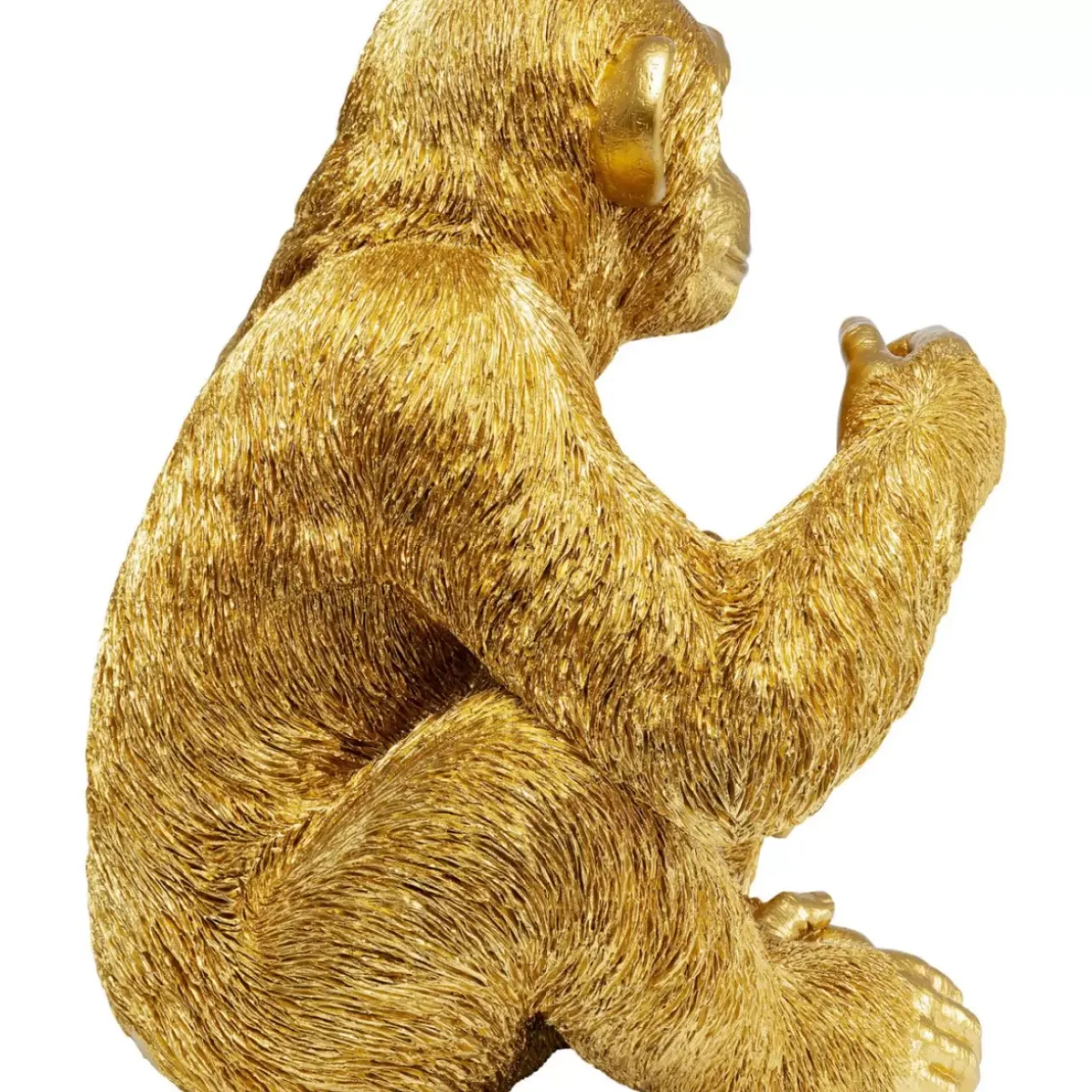 Deko & Geschenkartikel-KARE Design Deko Figur Baby Ape Gold 53