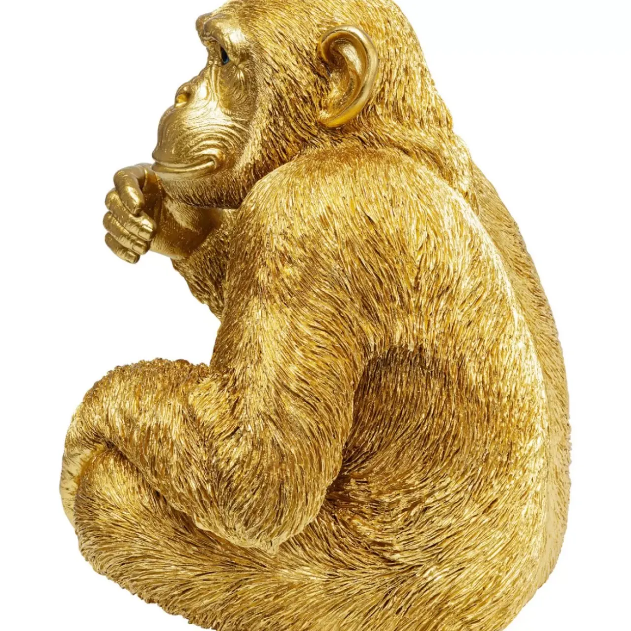 Deko & Geschenkartikel-KARE Design Deko Figur Baby Ape Gold 53