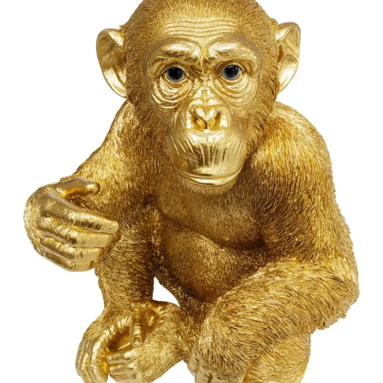 Deko & Geschenkartikel-KARE Design Deko Figur Baby Ape Gold 53