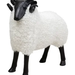 Deko & Geschenkartikel-KARE Design Deko Figur Bathilde Ram Weis 78Cm