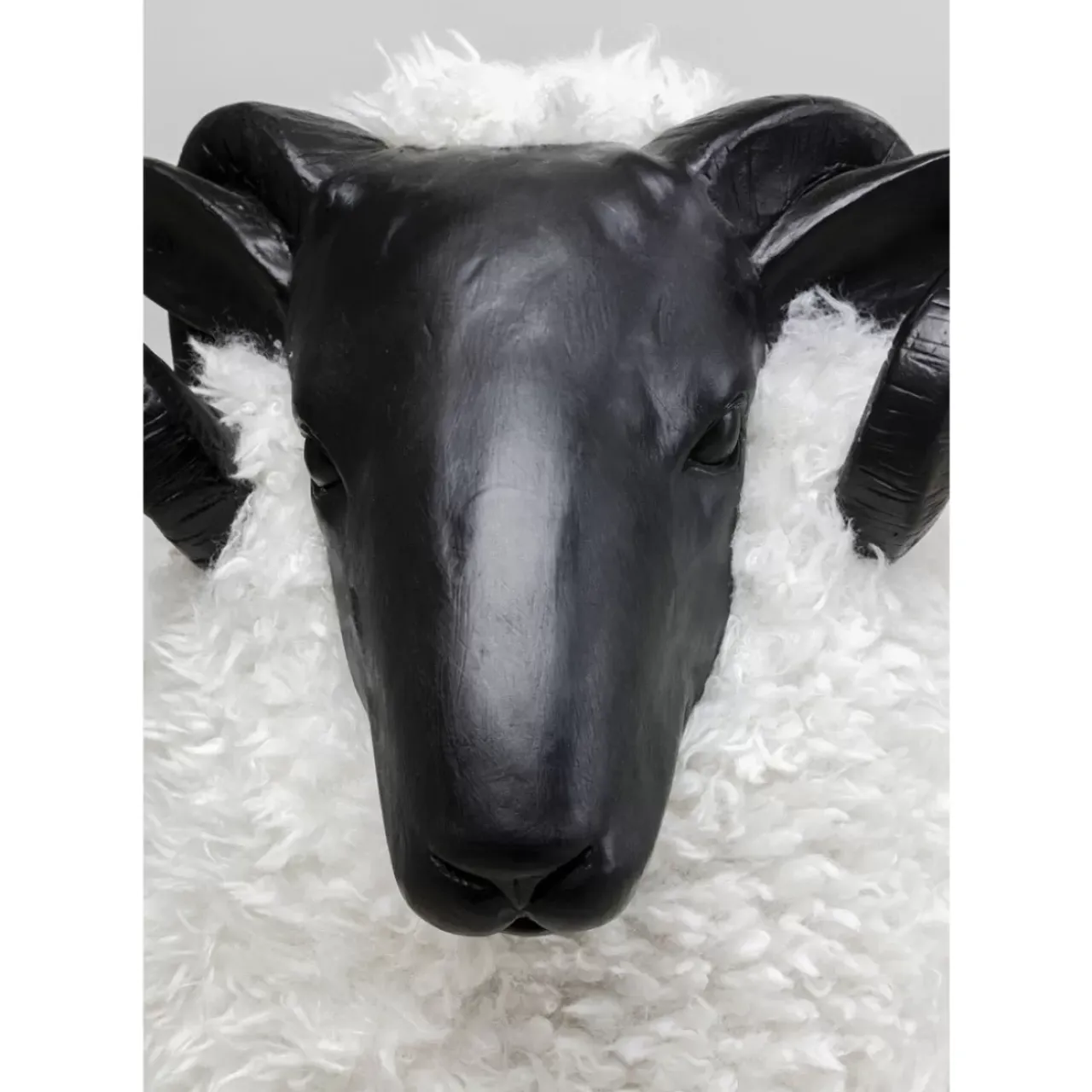Deko & Geschenkartikel-KARE Design Deko Figur Bathilde Ram Weis 78Cm