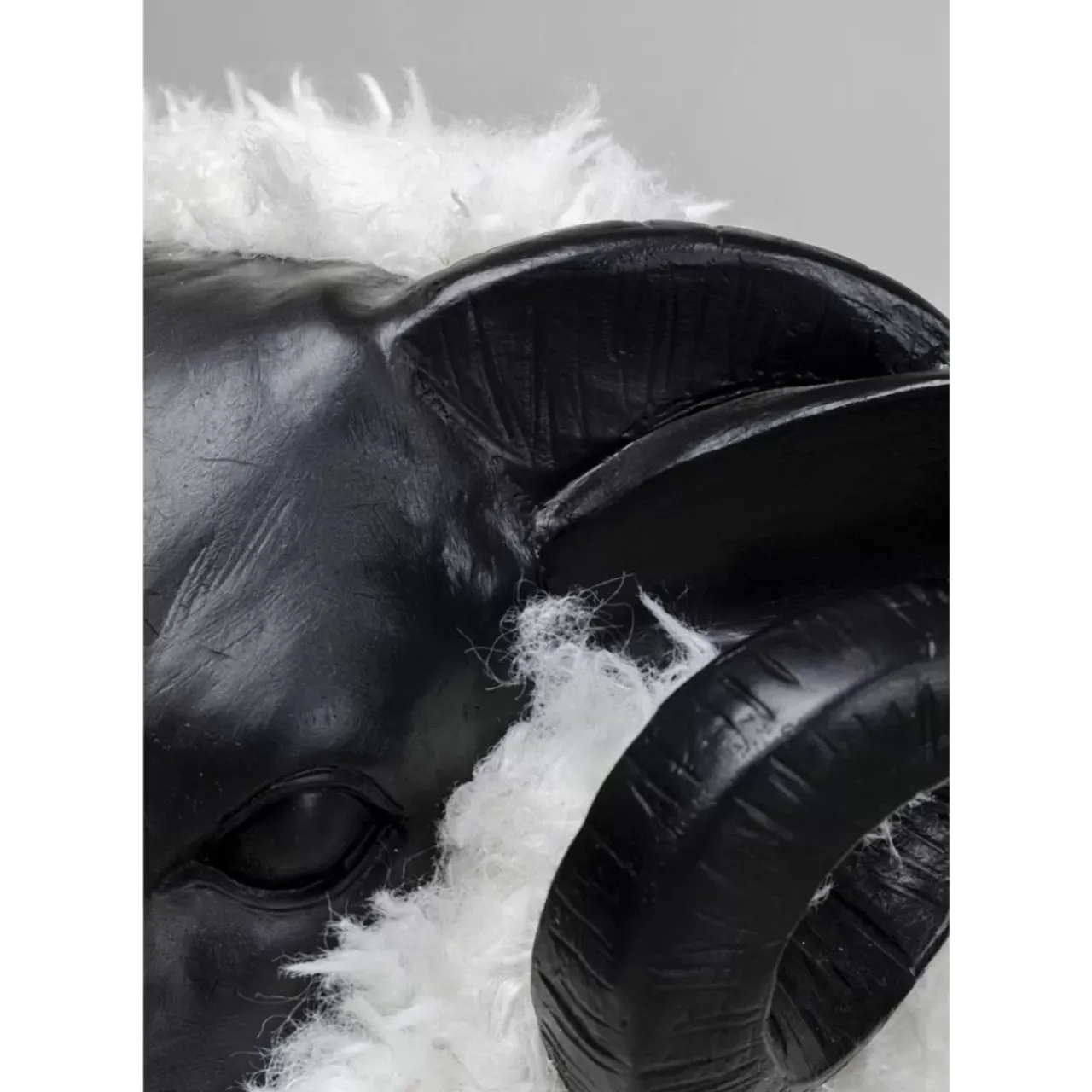 Deko & Geschenkartikel-KARE Design Deko Figur Bathilde Ram Weis 78Cm