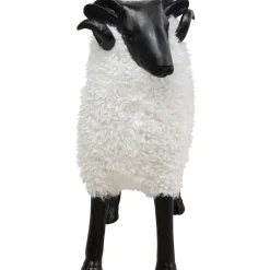 Deko & Geschenkartikel-KARE Design Deko Figur Bathilde Ram Weis 78Cm