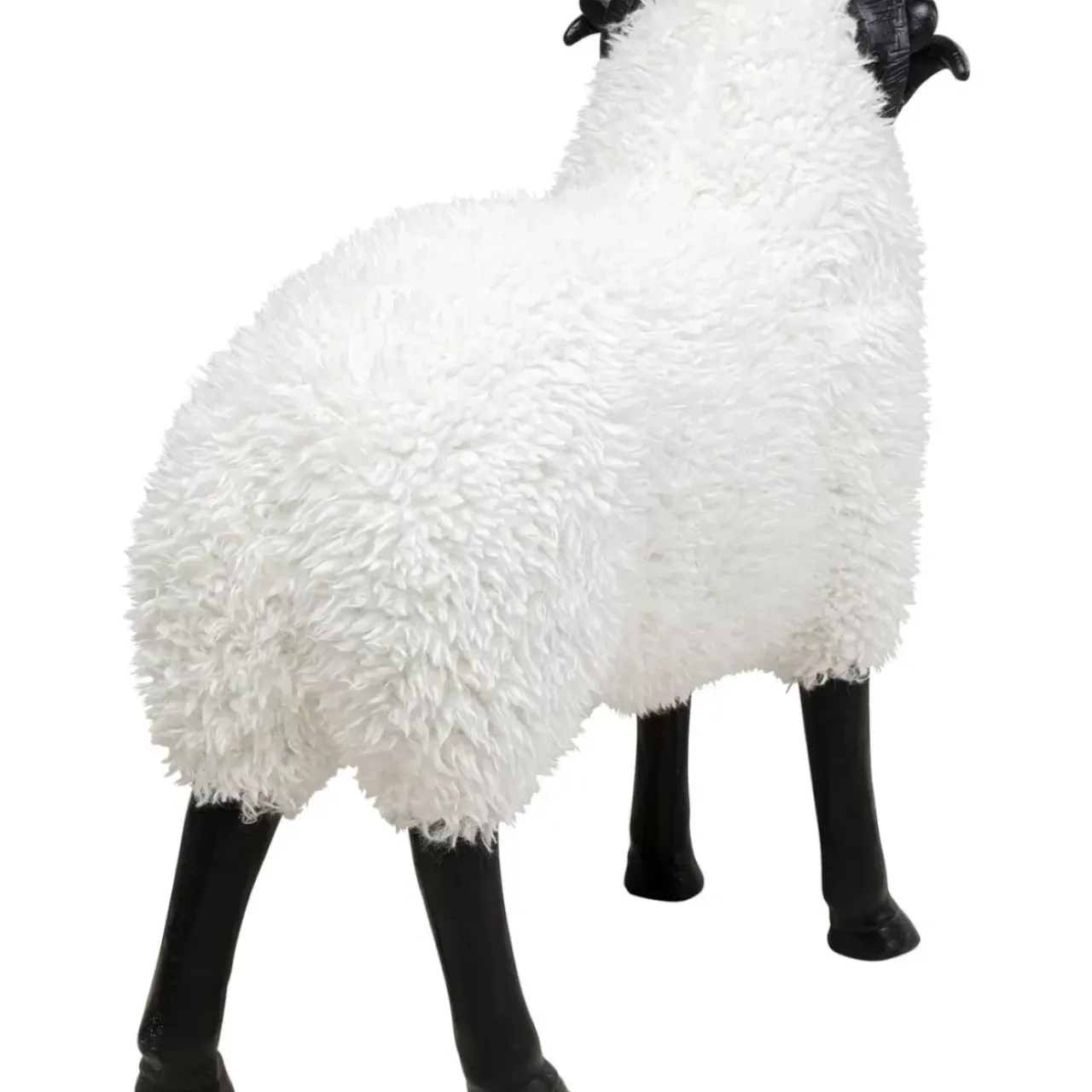 Deko & Geschenkartikel-KARE Design Deko Figur Bathilde Ram Weis 78Cm