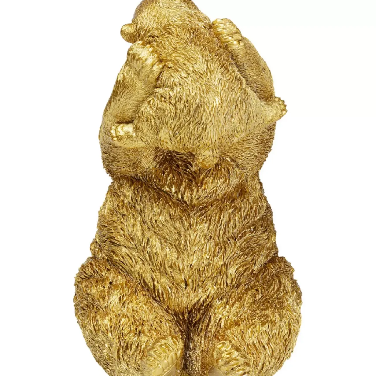 Deko & Geschenkartikel-KARE Design Deko Figur Bear Lucky Mom Gold 27Cm