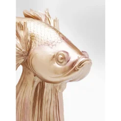 Deko & Geschenkartikel-KARE Design Deko Figur Betta Fish Gold