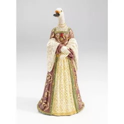 Deko & Geschenkartikel-KARE Design Deko Figur Bird Lady Duck Weis 31Cm
