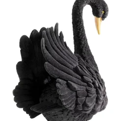 Deko & Geschenkartikel-KARE Design Deko Figur Black Swan 28Cm