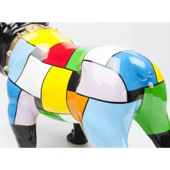 Deko & Geschenkartikel-KARE Design Deko Figur Bulldog Colore