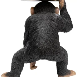 Deko & Geschenkartikel-KARE Design Deko Figur Butler Playing Chimp Schwarz 52Cm
