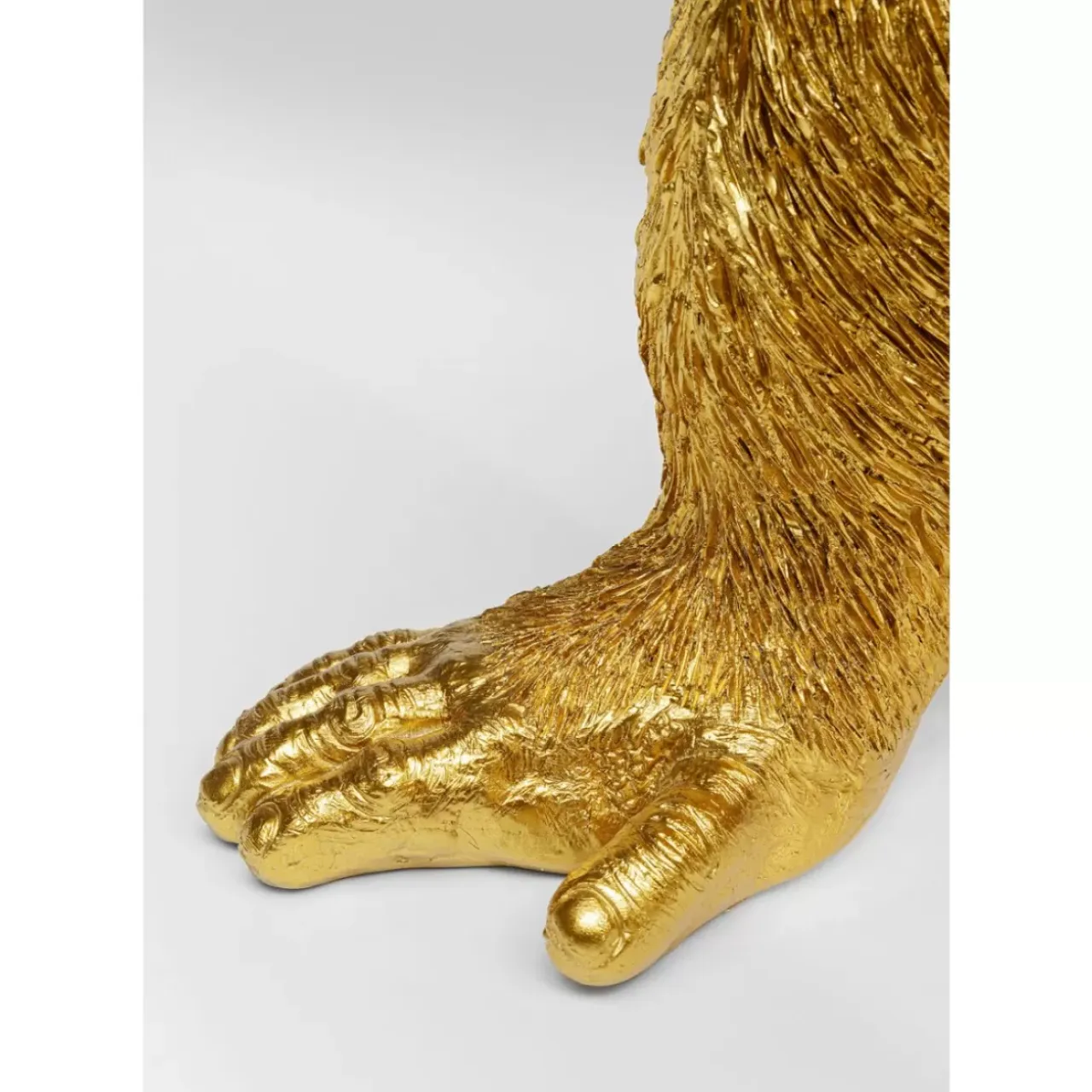 Deko & Geschenkartikel-KARE Design Deko Figur Butler Playing Chimp Gold 52Cm