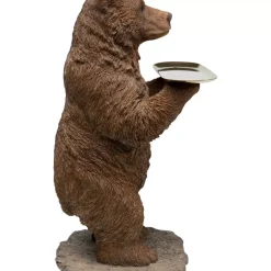 Deko & Geschenkartikel-KARE Design Deko Figur Butler Standing Bear 62Cm