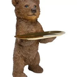 Deko & Geschenkartikel-KARE Design Deko Figur Butler Standing Bear 35Cm
