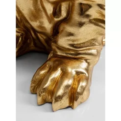 Deko & Geschenkartikel-KARE Design Deko Figur Coiffed Dog Gold 52Cm