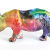 Deko & Geschenkartikel-KARE Design Deko Figur Colored Rhino