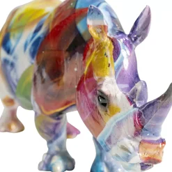 Deko & Geschenkartikel-KARE Design Deko Figur Colored Rhino