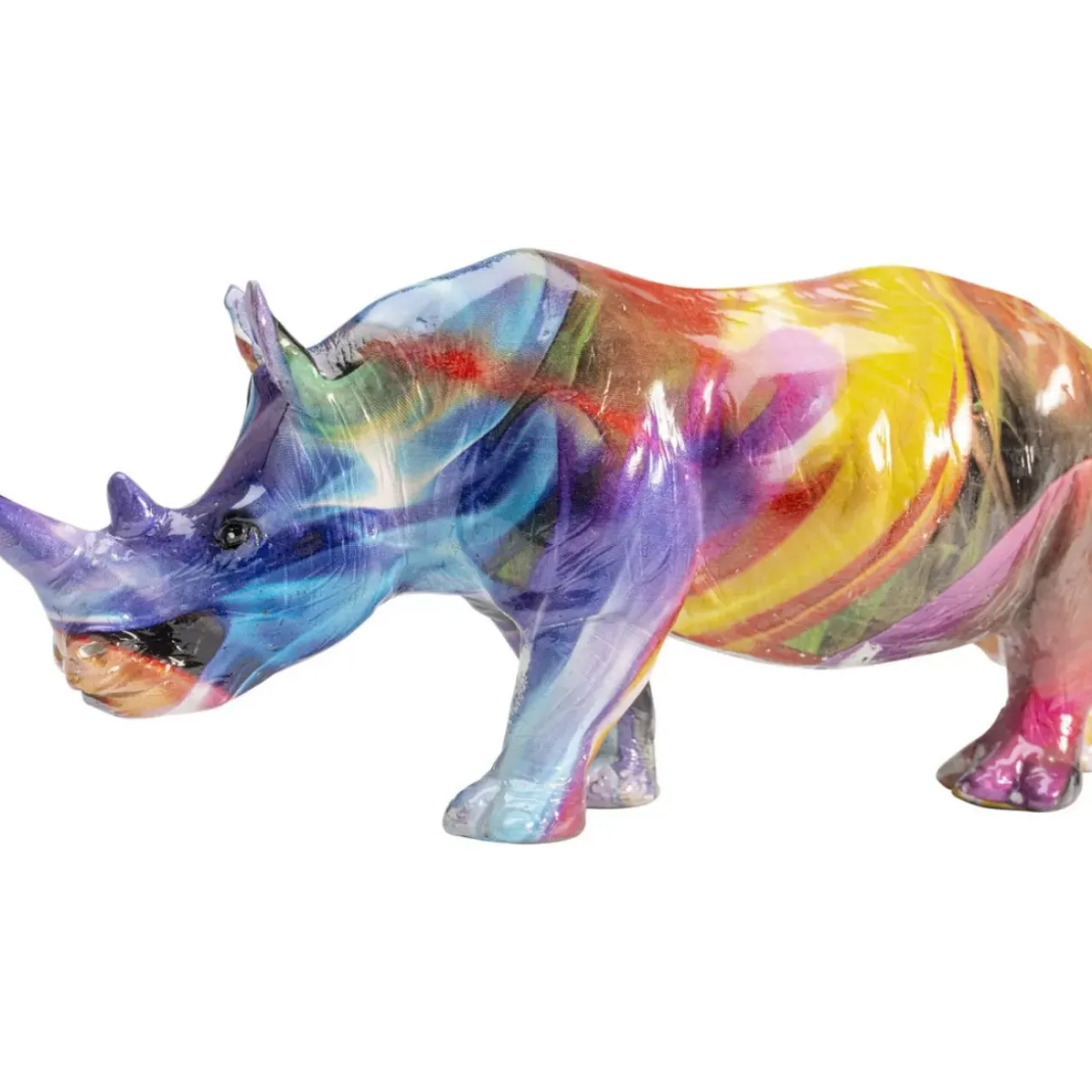 Deko & Geschenkartikel-KARE Design Deko Figur Colored Rhino