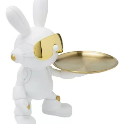 Deko & Geschenkartikel-KARE Design Deko Figur Cool Bunny Tray 27Cm