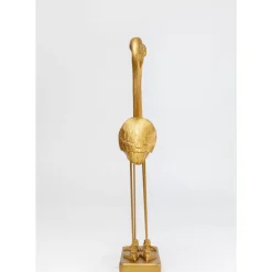 Deko & Geschenkartikel-KARE Design Deko Figur Flamingo Love Gold 63Cm