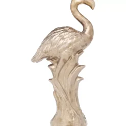 Deko & Geschenkartikel-KARE Design Deko Figur Flamingo Side Gold