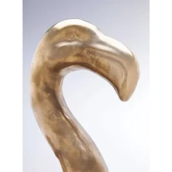 Deko & Geschenkartikel-KARE Design Deko Figur Flamingo Side Gold