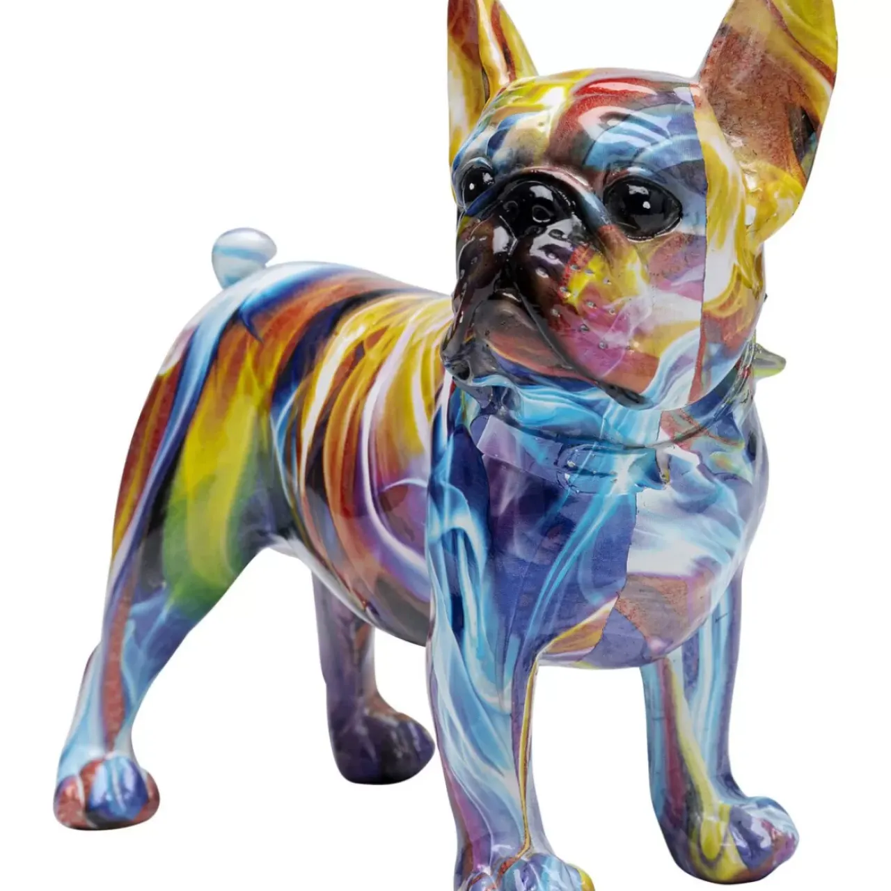 Deko & Geschenkartikel-KARE Design Deko Figur Frenchie Bunt