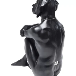 Deko & Geschenkartikel-KARE Design Deko Figur Gangster Dog Black
