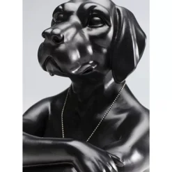 Deko & Geschenkartikel-KARE Design Deko Figur Gangster Dog Black