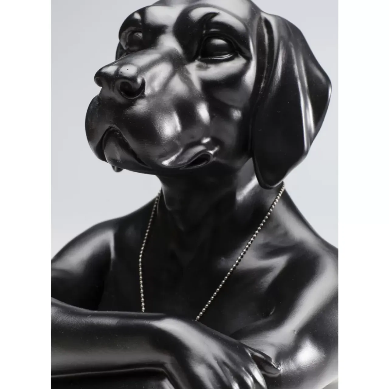 Deko & Geschenkartikel-KARE Design Deko Figur Gangster Dog Black