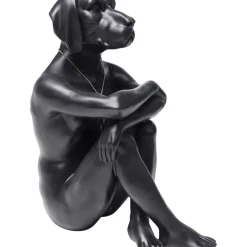 Deko & Geschenkartikel-KARE Design Deko Figur Gangster Dog Black