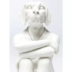 Deko & Geschenkartikel-KARE Design Deko Figur Gangster Dog Cream