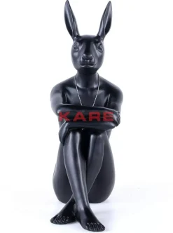 Deko & Geschenkartikel-KARE Design Deko Figur Gangster Rabbit Schwarz