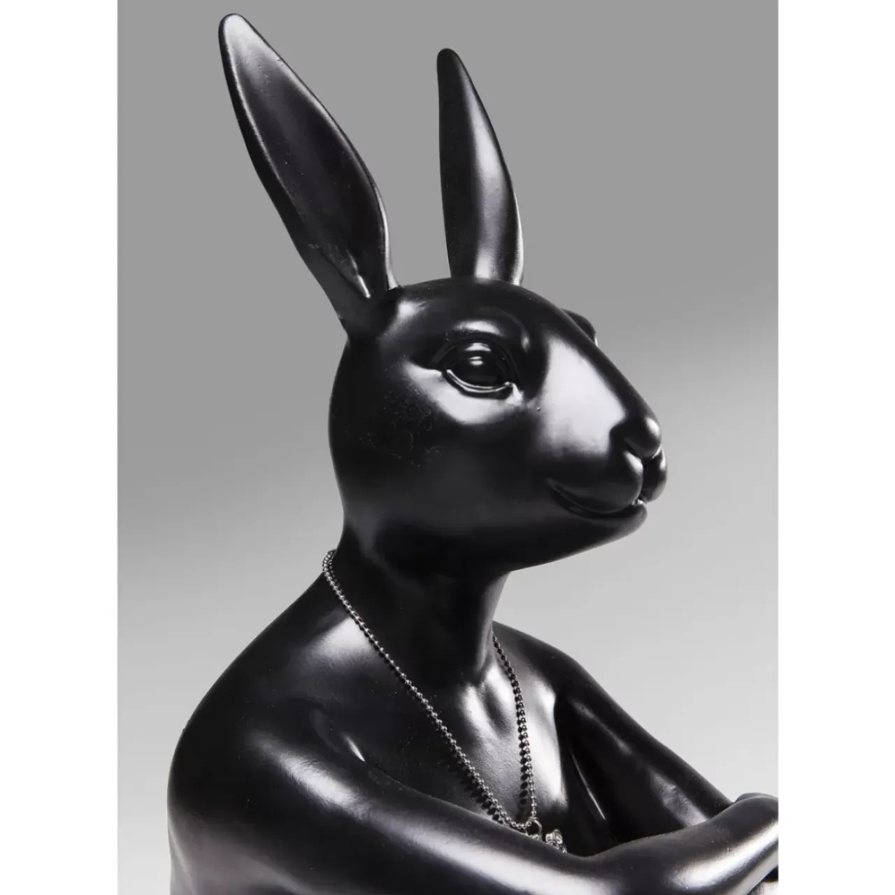 Deko & Geschenkartikel-KARE Design Deko Figur Gangster Rabbit Schwarz